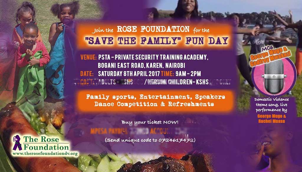 “Save the Family” Fun Day save the family